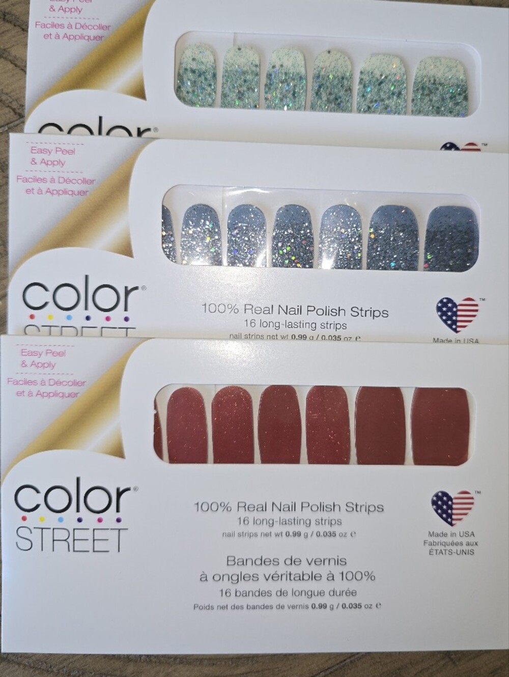 Color Street Glitter Nail Strips — Beaches And Sunsets